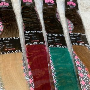 Donna Bella Tape-In Hair Extensions,Ombré Blonde